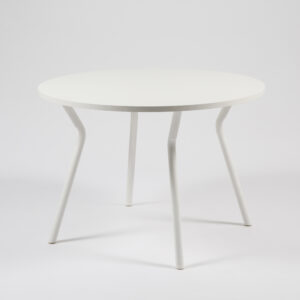 MESA MAGNOLIA REDONDA BLANCA – tapa blanca 1