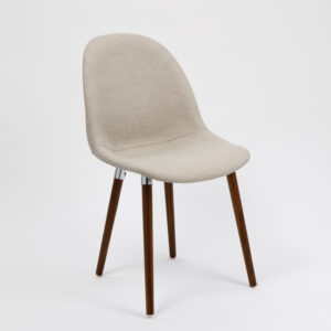 SILLA NINA WOOD TAPIZADA – lino perla1