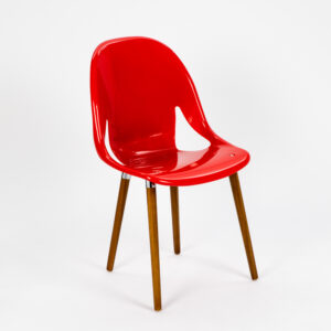 SILLA NINA WOOD – rojo