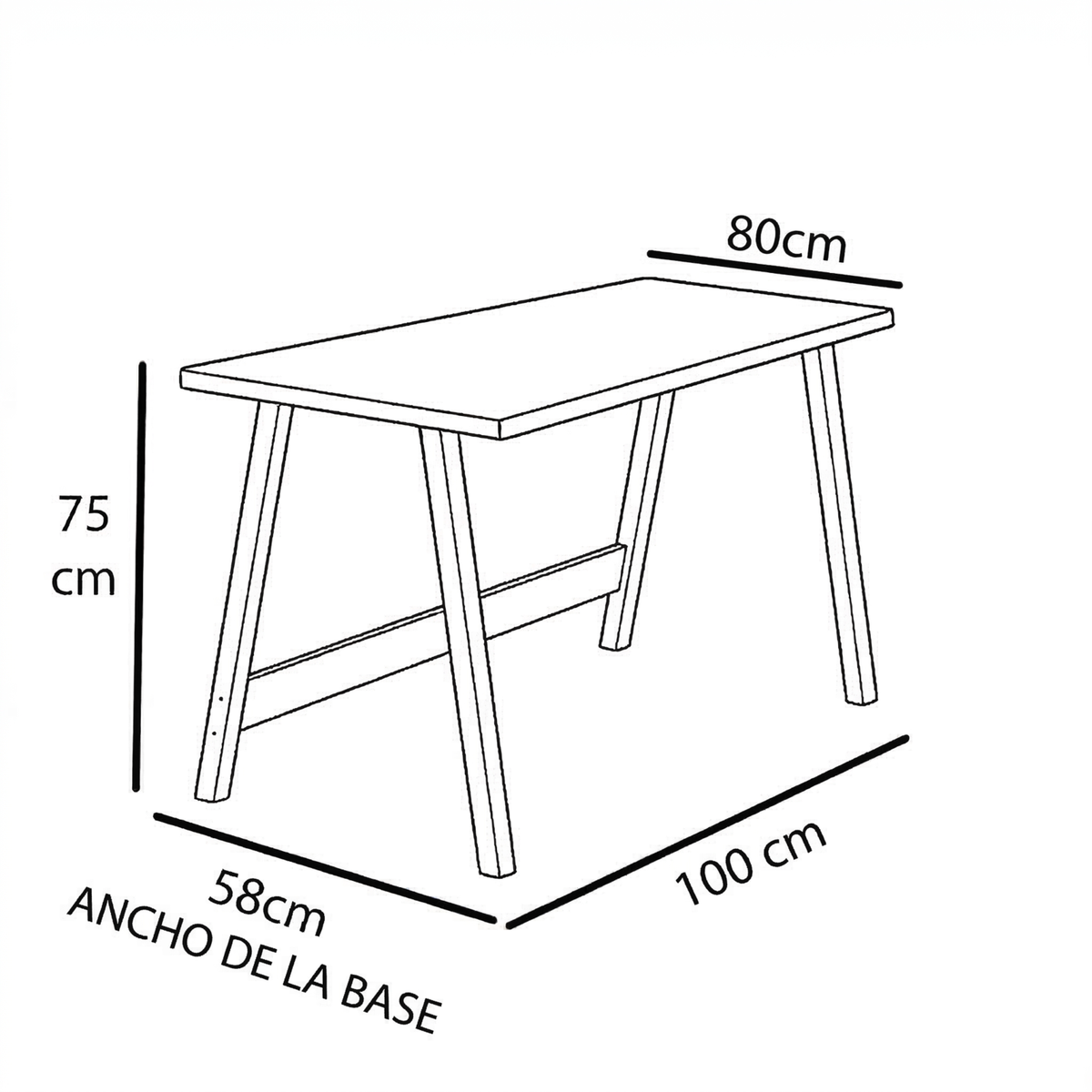 medida escritorio lody